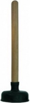 ВАНТУЗ цилиндрический БОЛЬШОЙ с деревянной ручкой